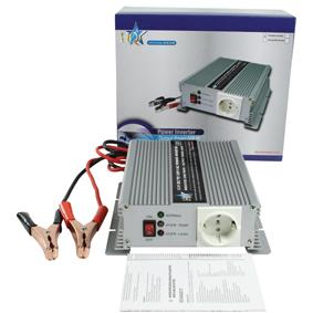 Omvormer van 12V naar 230V 600W