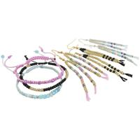 Creativ Company Rocailles, d 4 mm, afm 6/0, gatgrootte 0,9-1,2 mm, diverse kleuren, 130 gr/ 1 doos - thumbnail