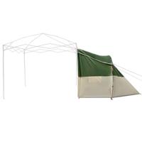 Tent met dak Anders Groen en Zwart - thumbnail