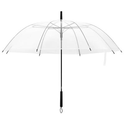 Paraplu 107 cm transparant - thumbnail
