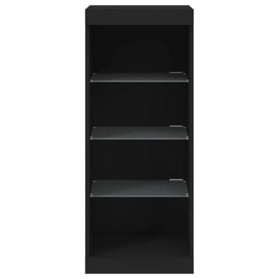 Dressoir met LED-verlichting 41x37x100 cm zwart Dressoir met LED-verlichting 41x37x100 cm zwart