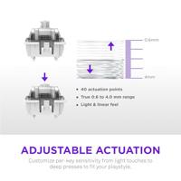 NZXT Function Elite MiniTKL toetsenbord Zwart - thumbnail