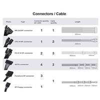 Silverstone SX1000 power supply unit 1000 W 24-pin ATX SFX-L Zwart - thumbnail