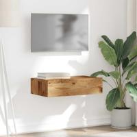 Tv-meubel met LED-verlichting 60x35x15,5 cm oud houtkleurig - thumbnail