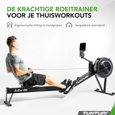 Tunturi Fitrow 80i Roeitrainer Tunturi Fitrow 80i Roeitrainer