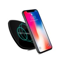 F10 intelligente Qi standaard draadloze oplader ondersteuning snel opladen voor iPhone Galaxy Huawei Xiaomi LG HTC en andere QI standaard slimme - thumbnail