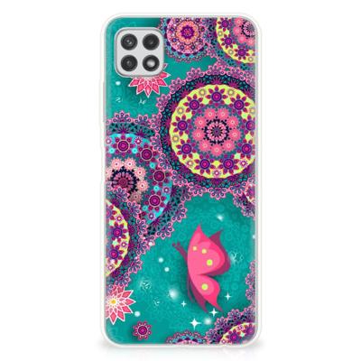 Samsung Galaxy A22 5G | Hoesje maken | Cirkels en Vlinders
