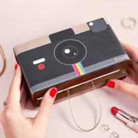 Retro camera sieradendoosje - thumbnail