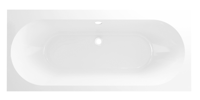 Ligbad Duo Wiesbaden Portus Inbouw 180x80x50 cm Wit - thumbnail
