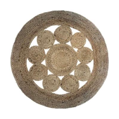 Tapijt Atmosphera Natuurlijk Jute (Ø 80 cm)