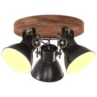 VidaXL Plafondlamp industrieel 25 w e27 42x27 cm zwart - thumbnail