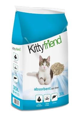 Kittyfriend Absorbent - Kattenbakvulling - 30 l
