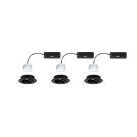 Paulmann 92437 LED-plafondlamp, LED-inbouwlamp 6 W Zwart (mat) - thumbnail