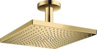 Hansgrohe Raindance E hoofddouche 300 1jet EcoSmart met plafondaansluiting, Polished Gold-Optic - thumbnail