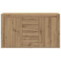 Dressoir met lade Artisan Eiken 120 x 36 x 69 cm Bewerkt hout - thumbnail