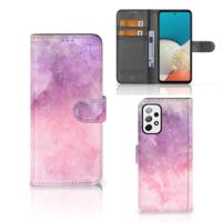 Hoesje Samsung Galaxy A73 5G Pink Purple Paint - thumbnail