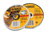 DeWalt 10x Doorslijpschijven metaal inox 125mm x 1 mm - in blik - DT42340TZ - thumbnail