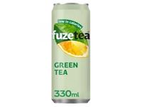 Fuze Tea frisdrank, niet-bruisend, sleek blik van 33 cl, pak van 24 stuks, groene thee - thumbnail