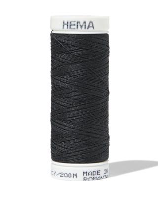 HEMA Garen 200m zwart (zwart)