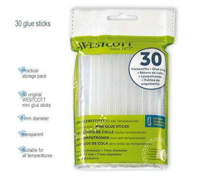 Westcott ac-e16837 lijmpatronen in zak 30 stuks