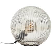 Brilliant Bol tafellampBelado geribbeld met smoke glas - 92804/93 - thumbnail