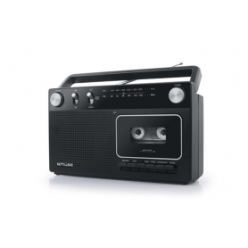 Muse M-152RC - Draagbare radio/cassetterecorder Muse M-152RC - Draagbare radio/cassetterecorder