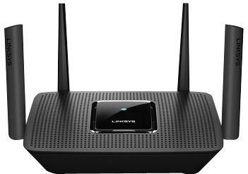 Linksys MR8300 wireless router Tri-band (2.4 GHz / 5 GHz / 5 GHz) Gigabit Ethernet Black - Linksys MR8300, Tri-band (2.4 GHz / 5 GHz / 5 GHz), Wi-Fi 5 (802.11ac), 802.11a,802.11b,802.11g,Wi-Fi 4 (802.