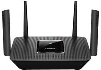 Linksys MR8300 wireless router Tri-band (2.4 GHz / 5 GHz / 5 GHz) Gigabit Ethernet Black - Linksys MR8300, Tri-band (2.4 GHz / 5 GHz / 5 GHz), Wi-Fi 5 (802.11ac), 802.11a,802.11b,802.11g,Wi-Fi 4 (802. - thumbnail