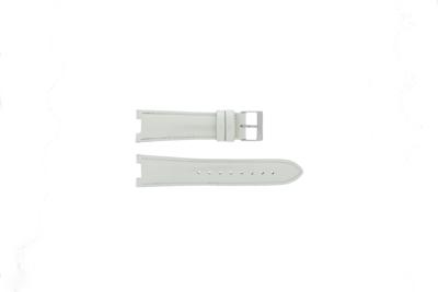Guess horlogeband W11586L3 Leder Wit 22mm