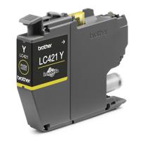 Brother Inktcartridge LC-421Y Origineel Geel LC421Y - thumbnail
