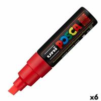 Markeerstiften POSCA PC-8K Rood (6 Stuks) - thumbnail