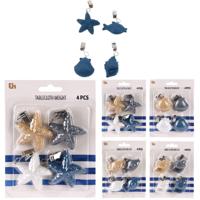 Excellent Houseware Ocean Tafelkleedgewichten 4 Stuks Assorti - thumbnail
