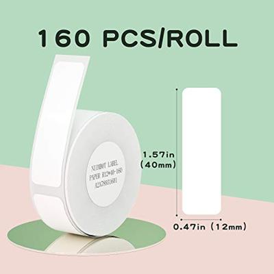 Stickers/etiketten D110 NIIMBOT A2A48048501 Wit