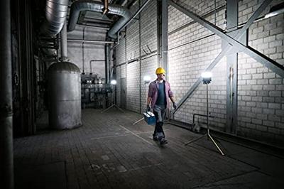 Brennenstuhl Mobiele LED batterijgevoede schijnwerper | 12h | 360° - 1171410301 - thumbnail
