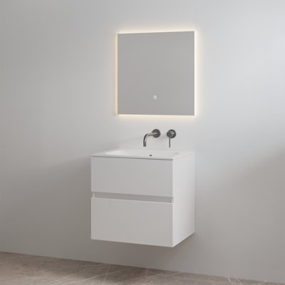 Badmeubelset zonder Kraangat Best Design Splash 60 cm Glans Wit