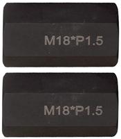 KS Tools 460.1774 Draadadapterset M18x1,5x65mm, 2-delig - thumbnail