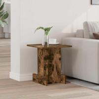 Bijzettafel Gerookt eiken 35,5 x 35 x 40 cm Bewerkt hout - thumbnail