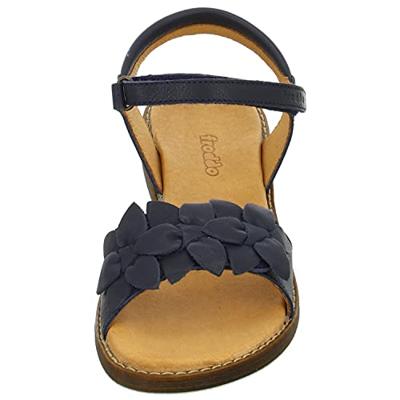 Leren sandalen voor meisjes LORE FLOWERS FRODDO blauw