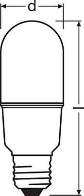 OSRAM HOMELIGHTING 4058075428461 LED-lamp Energielabel E (A - G) E27 Ballon 9 W = 75 W Warmwit (Ø x l) 36 mm x 116 mm 1 stuk(s) OSRAM HOMELIGHTING 4058075428461 LED-lamp Energielabel E (A - G) E27 Ballon 9 W = 75 W Warmwit (Ø x l) 36 mm x 116 mm 1 stuk(s)