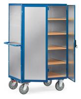 Fetra Hauptartikel 5593 Kastwagen Universeel Aluminium Poedercoating Laadvermogen (max.): 750 kg Stralend blauw (RAL 5007) - thumbnail