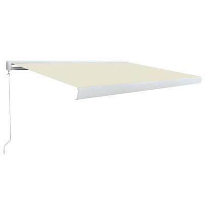 vidaXL Luifel handmatig 350x250 cm crème vidaXL Luifel handmatig 350x250 cm crème