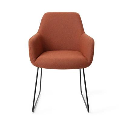 Jesper Home Eetkamerstoel 'Hiroo' Slide Black, kleur Hearth Harmony
