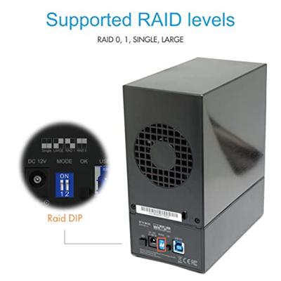 ICY BOX IB-RD3621U3 externe behuizing - thumbnail
