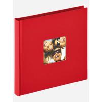 walther+ design FA-199-R Fotoalbum (b x h) 18 cm x 18 cm Rood 30 bladzijden - thumbnail