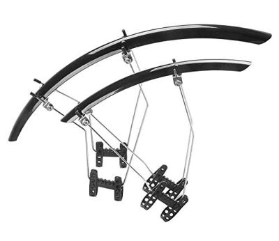 Spatbordset Aim Race Zwart 35Mm