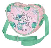 Lilo & Stitch Casual Heart Crossbody Bag Hug Pink - thumbnail