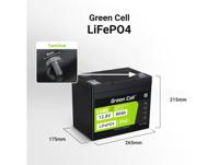 Green Cell LFPGC12V80AH UPS-accu Lithium-ijzerfosfaat (LiFePo4) 12,8 V - thumbnail