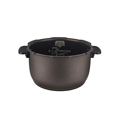 Cuckoo CRP-R0607F Rijstkoker Zwart, Roest-bruin Met stoomkookfunctie