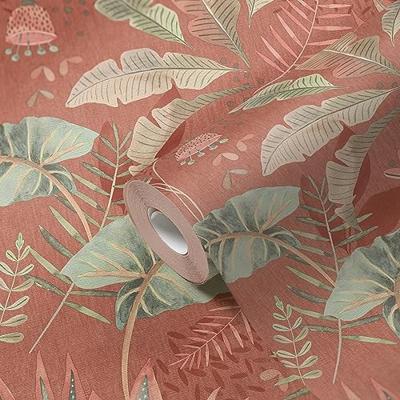 Livingwalls Famous Garden - Rood - Planten - 393482