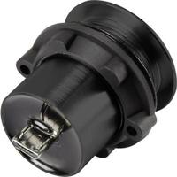 TRU COMPONENTS Micro USB-01-BK Micro-USB-inbouwbus 2.0 Bus, inbouw Micro-USB-A-bus naar micro-USB-B-stekker Inhoud: 1 stuk(s) - thumbnail